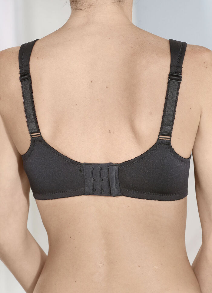 Viania set van twee beugelbeha's met elastische kant 1X SCHWARZ, 1X SEKT