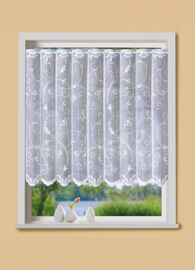 Kleine raamjaloezie&euml;n in jacquardkwaliteit 