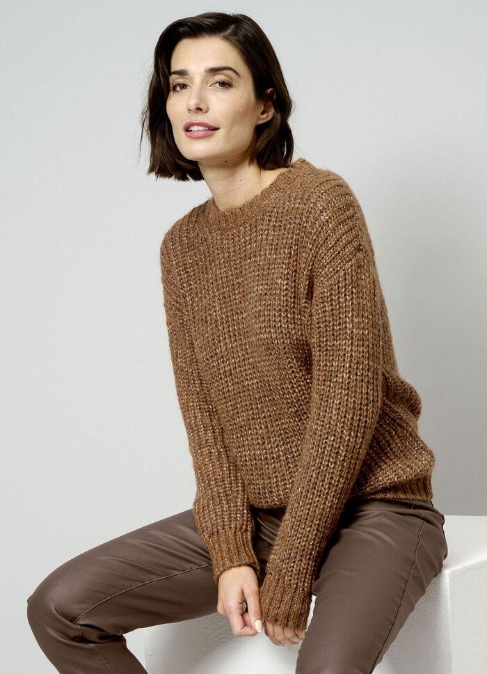 Trui met alpaca-inhoud 