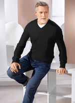 Klassieke trui met V-hals in 4 kleuren 