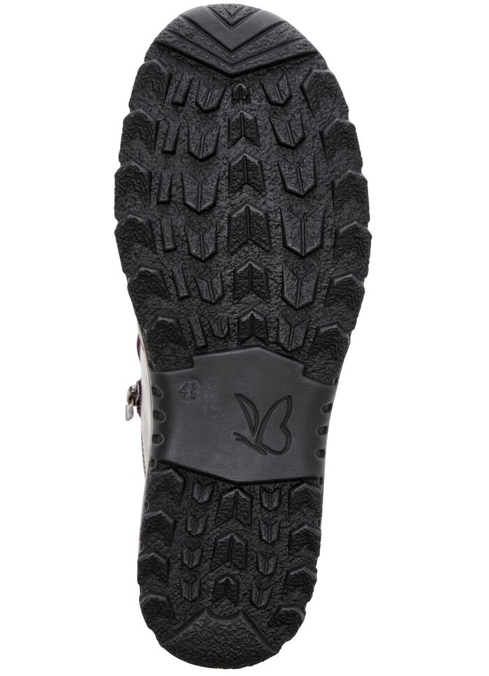 ELENA EDEN, gevoerde dameslaarzen, winterschoenen, breedte H, met rits 