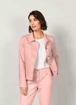 Denim jack met stijlvolle naden 