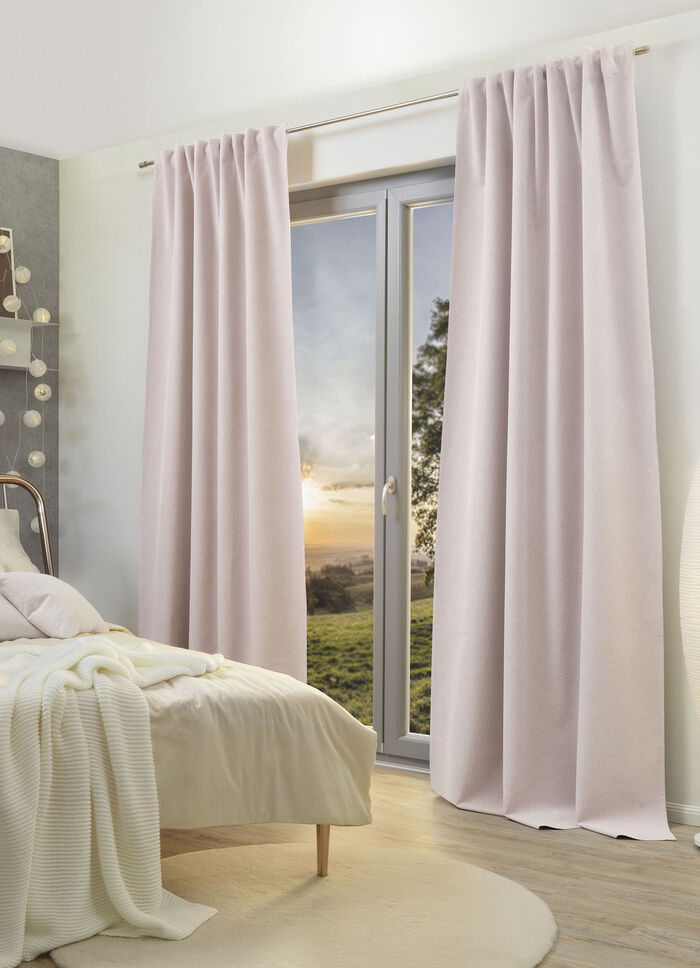 Verduisterende sjaal met multifunctionele tape ROSÉ