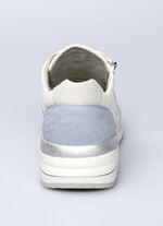 Comfort sneaker Simone in leer en suède look 