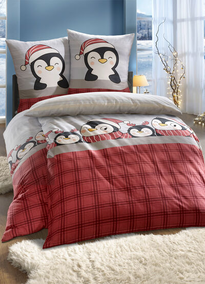 Fijn vlas beddengoedset 