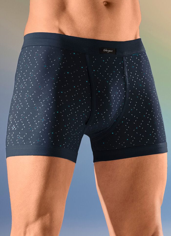 Set van vier onderbroeken met zachte tailleband 