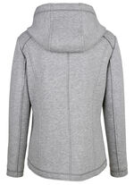 Jas met open rand afwerking 