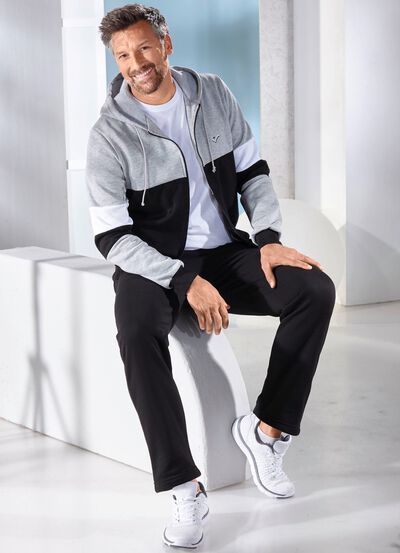 Vrijetijdspak met capuchon 