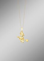 Betoverende hanger met heks 