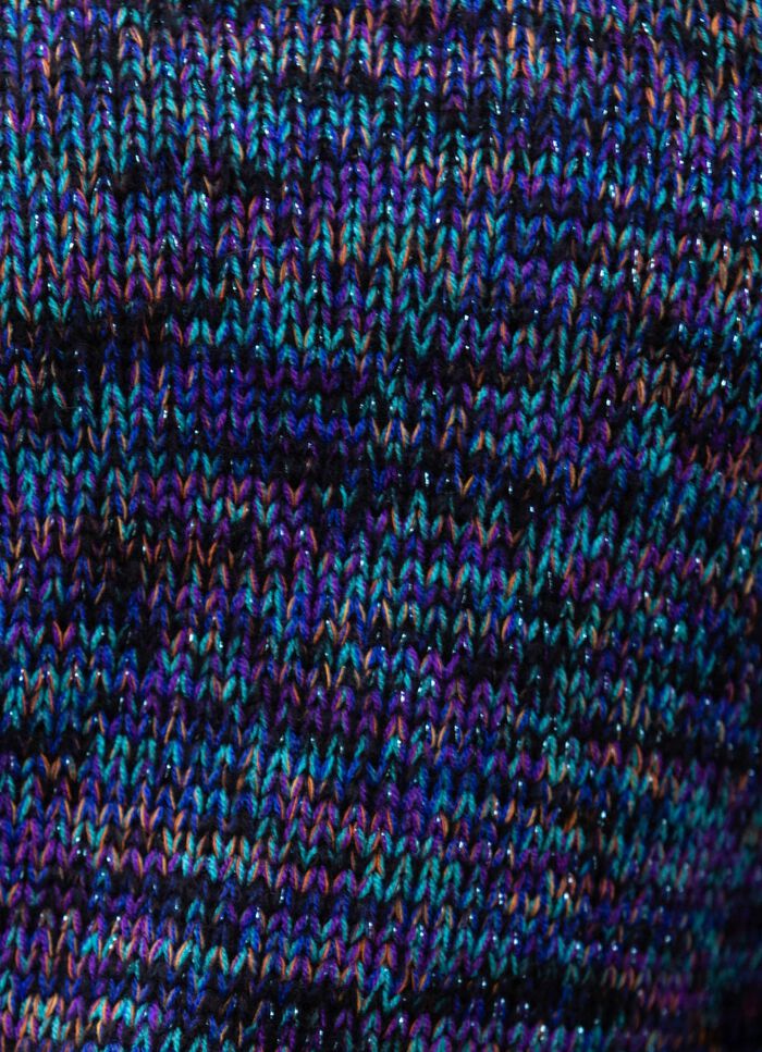 Trui van melange garen 