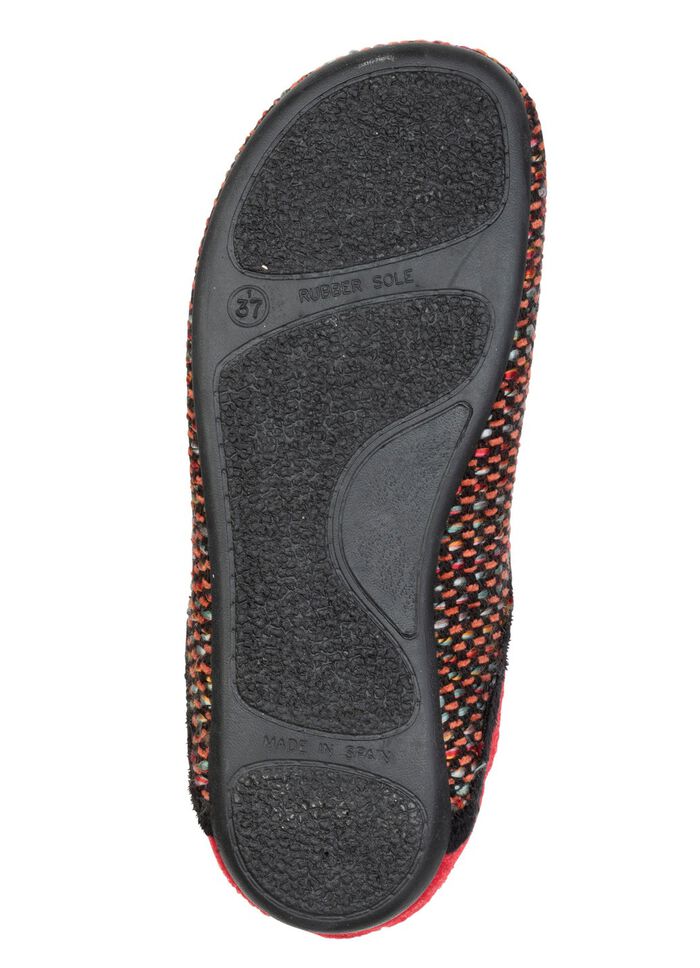 Laurina, klassieke damespantoffels, met uitneembaar voetbed 