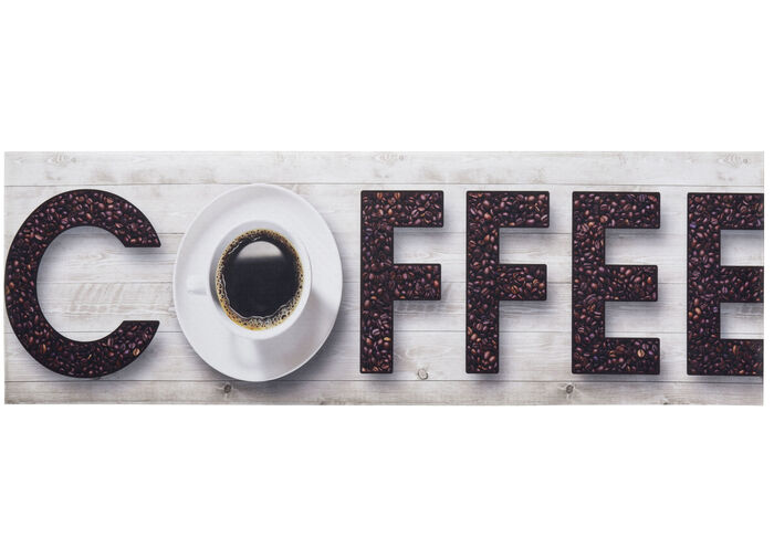 Onderhoudsvriendelijke en slijtvaste keukenloper CRÈME-BRUIN