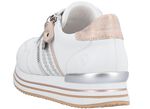 Remonte sneakers in een modieus design WIT-ROS&Eacute;GOUD