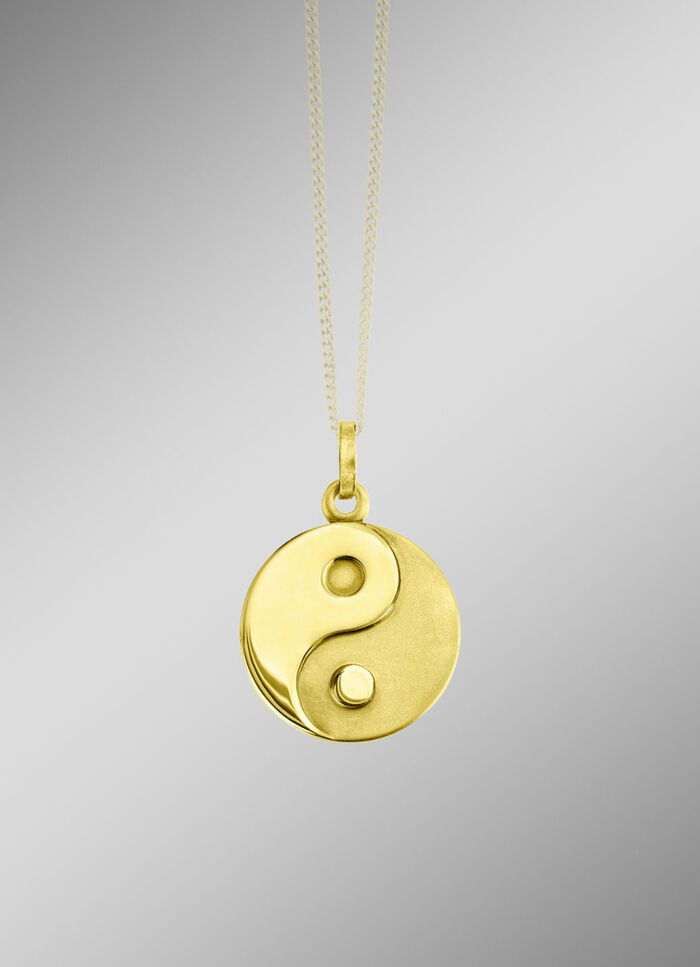 Geweldige hanger met Yin en Yang motief 