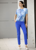 Broek met comfortabele tailleband 