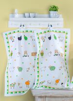 Hoge kwaliteit katoenen theedoeken, set van 3 