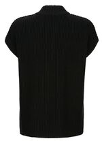 Sweatervest in pareltand 