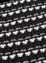 Vest met een uitgebreide structuurmix 