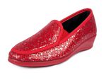 Mocassins in elegante krokodillenlook BORDEAUX