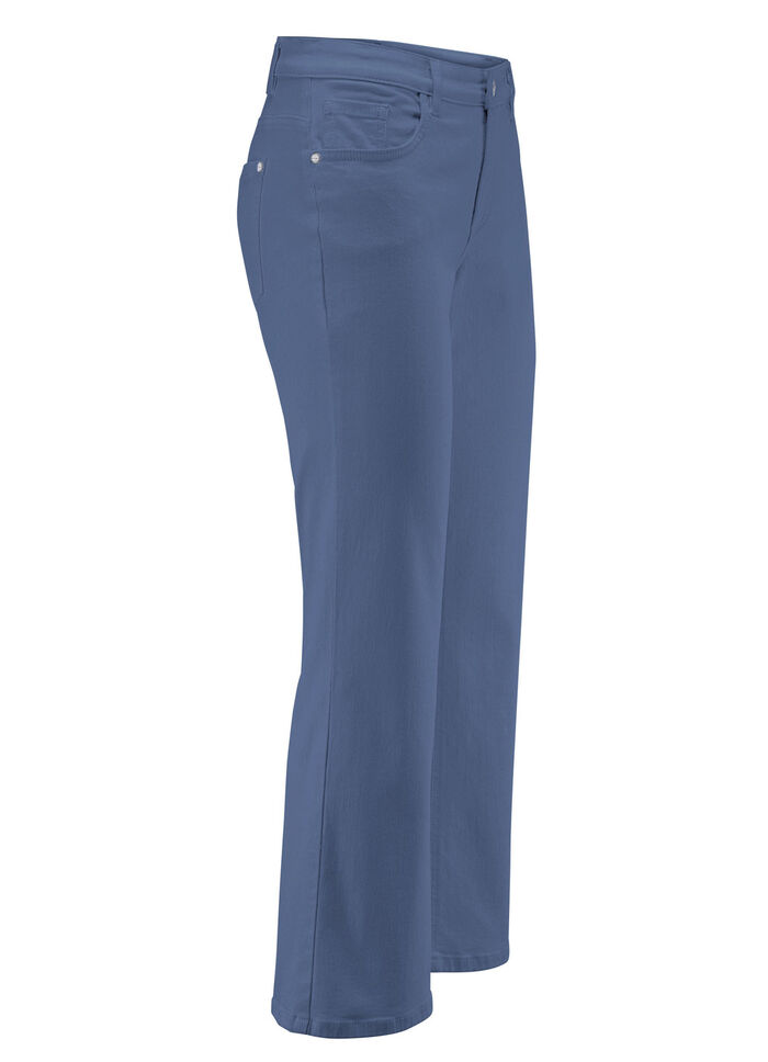 Magische jeans met licht uitlopende pijpen JEANSBLAU