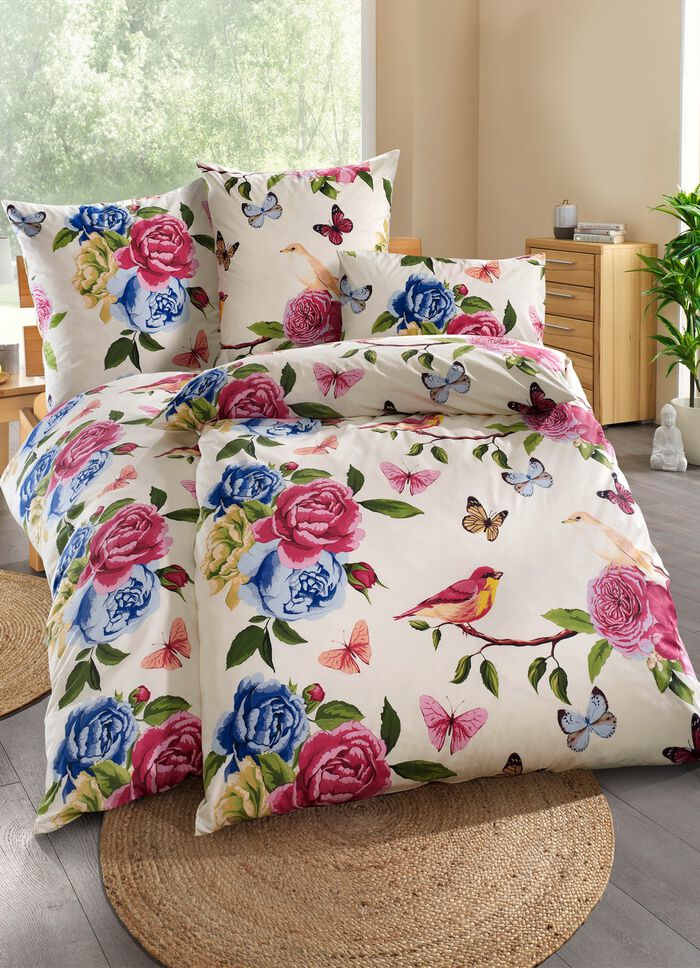 Beddengoedset van Florella aan beide zijden bedrukt 