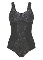 Anita broekkorset met transparante tule inzetstukken SCHWARZ