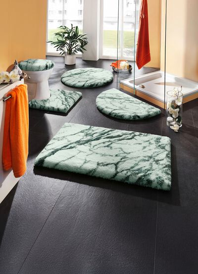 Badkameraccessoires van Grund met marmermotief 