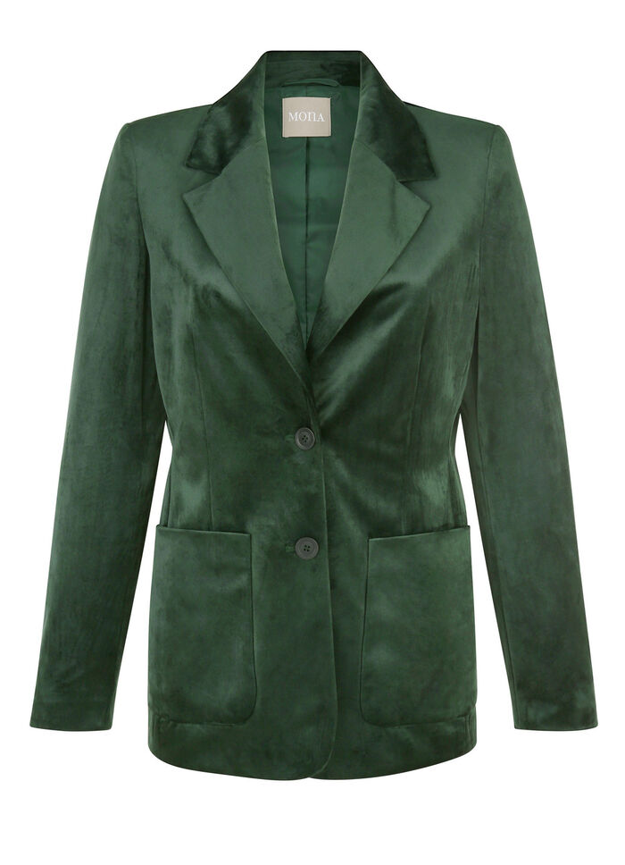 Blazer met reverskraag 