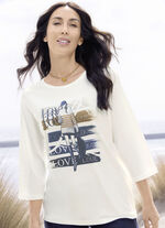 Shirt met strass steentjes 