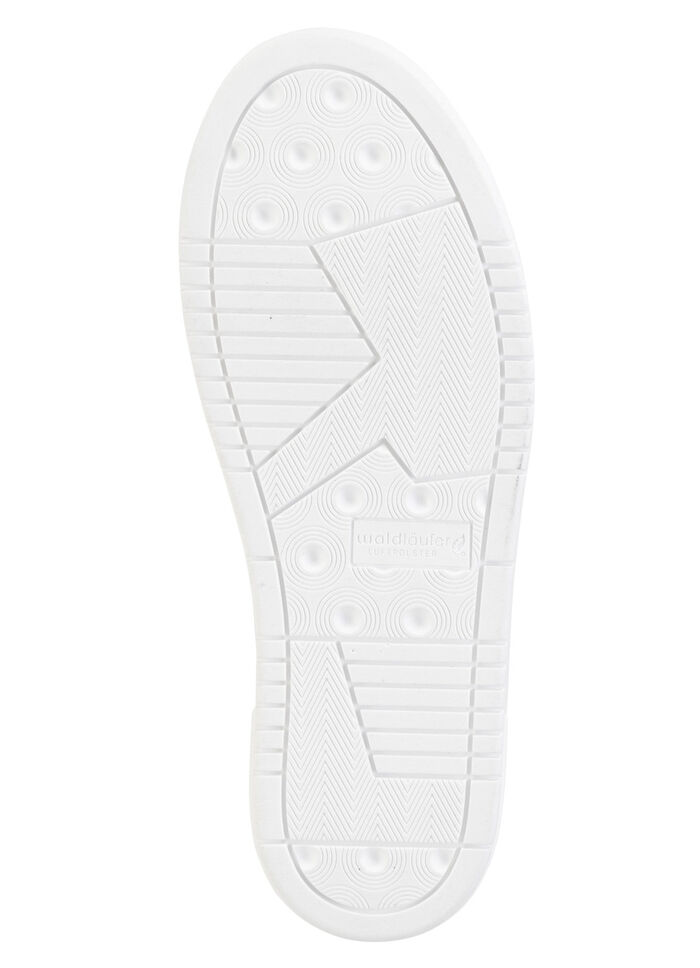 Waldläufer veter sneakers met speelse print WEISS-MULTICOLOR