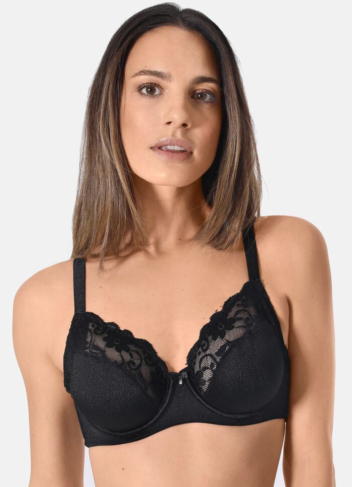 Sassa beugelbh met elastische kant 