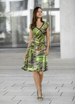 Jurk in mooie wikkellook 