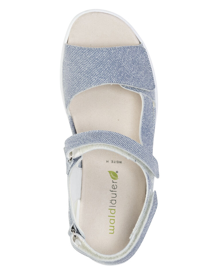 Ranger-sandaal met effectief reliëf DENIM