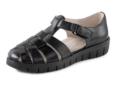 ELENA EDEN, zomerse damespantoffels, breedte H, met uitneembaar voetbed 