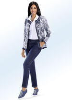 Buikcorrigerende jeans DONKERBLAUW