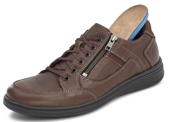 GINO GALANTE, sportieve heren veterschoenen, met uitneembaar voetbed 