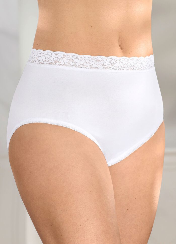 Speidel set van drie slips met elastische kanten tailleband 