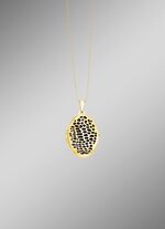 Medaillon met luipaardprint 