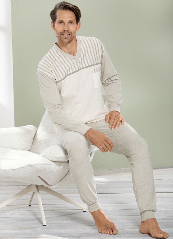 Götting pyjama met manchetten 
