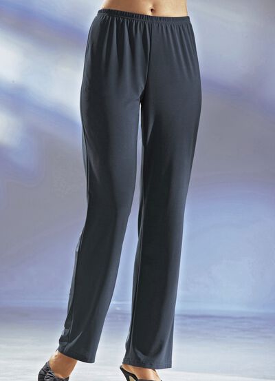KLAUS MODELLE broek met elastische tailleband 