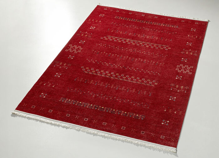 Edele bruggen en tapijten ROOD