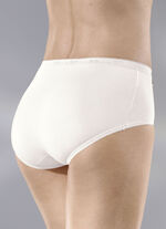 Sloggi Basic+ Midi set van drie slips 1X ECRU, 1X TERRA, 1X APRICOT