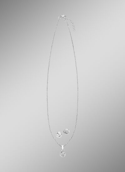 Prachtige 2-delige zilveren sieradenset 