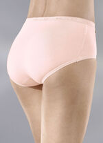 Sloggi Basic+ Midi set van drie slips 1X VIOLET, 1X POEDER, 1X VONKEN