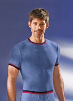 Permatherm tweepack korte mouwen truien, winterondergoed 