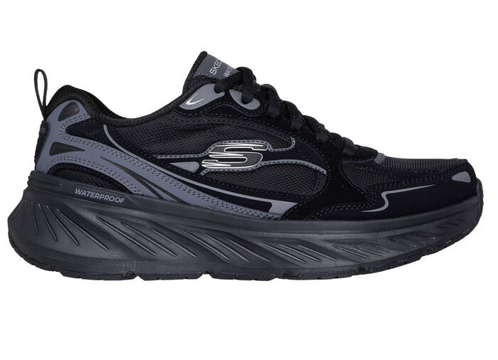 SKECHERS, sportieve damessneakers, met klimaatmembraan SCHWARZ
