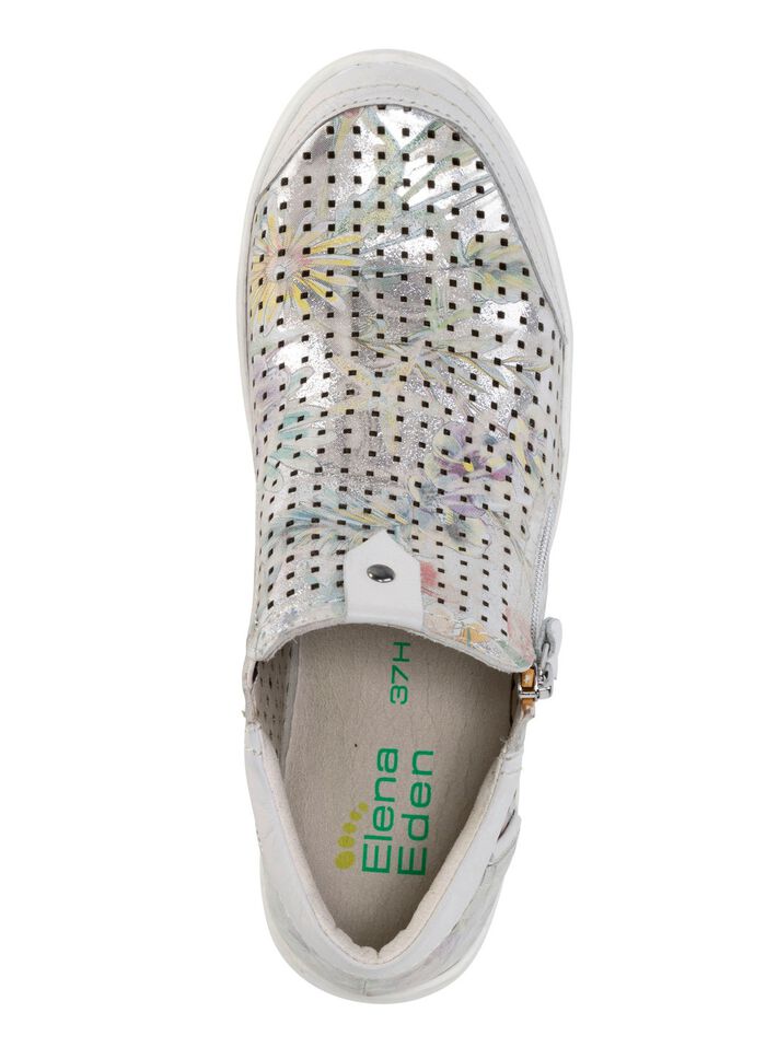 ELENA EDEN laarsje van zacht glanzend rundnubuckleer 