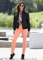 Blouson met geribde manchetten 