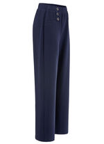 Broek met decoratieve knopen MARINE