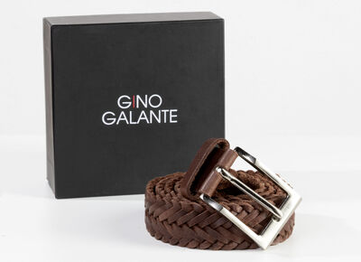 GINO GALANTE, elegante herenriem inclusief doosje, 3 cm breed 